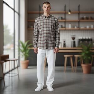 BOSS ORANGE Button Down Shirt. Size Small